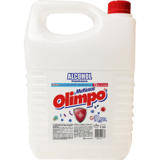 ALCOHOL DESINFECTANTE OLIMPO MULTIUSOS 3785 ml. CAJA de 4 unidades