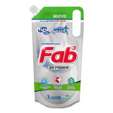 Detergente líquido Fab Active Sport Antibacterial 1000ml