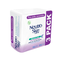 Jabón humectante para el cuerpo Neutro Skin Natural Care con Probióticos paquete de 3 unidades (En la compra de 2 paquetes, el tercero es gratis)