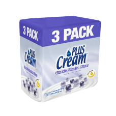 Jabón de baño concha nácar Plus Cream 3pack   