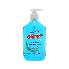 Jabón liquido antibacterial Aqua para manos Olimpo 460 ml