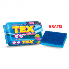 Detergente en barra multiusos Tex 225g + Esponja