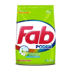 Detergente en polvo Fab Antibacterial 5kg